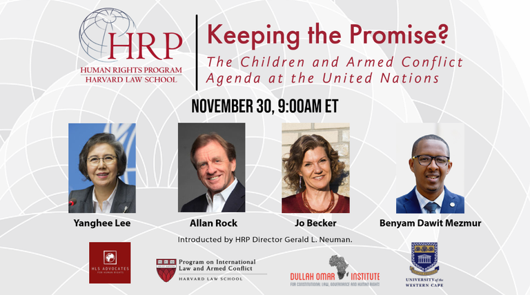 Keeping the Promise The Children and Armed Conflict Agenda at the United Nations_November 30 2022_Twitter-1.png