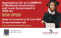 [Call for Applications] LLM/MPhil in Multilevel Government & Local Government - 2026 intake