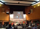 Gladys Mirugi-Mukundi delivers a statement at the African Commission