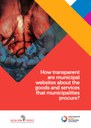 NEW REPORT: How transparent are municipal websites about the goods and services that municipalities procure?
