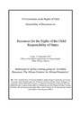 Resources for the Rights of the Child: Responsibility of States