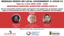 WEBINAR SERIES ON LOCAL GOVERNMENT AND COVID-19