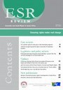 ESR Review Volume 12 No 2 - 2011