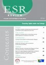 ESR Review Volume 13 No 1 - 2012