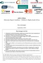Alternate Report Coalition – Children’s Rights South Africa: key messages